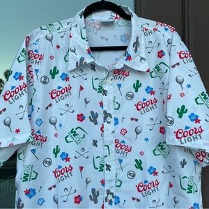 WM Phoenix Open Coors Light Party Shirt L